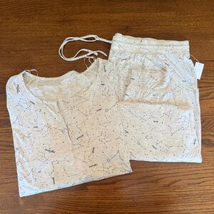 NWT GAP Body Love Constellation Astrology Stars Horoscope Modal Pajamas XL